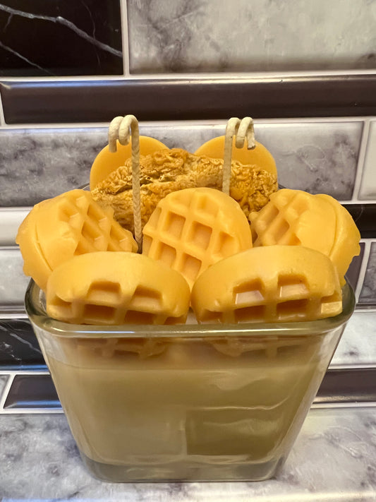 Chicken 'n' Waffles Candle