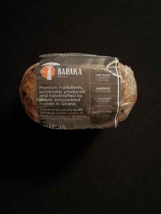 Baraka African Black Crumble Soap Bar