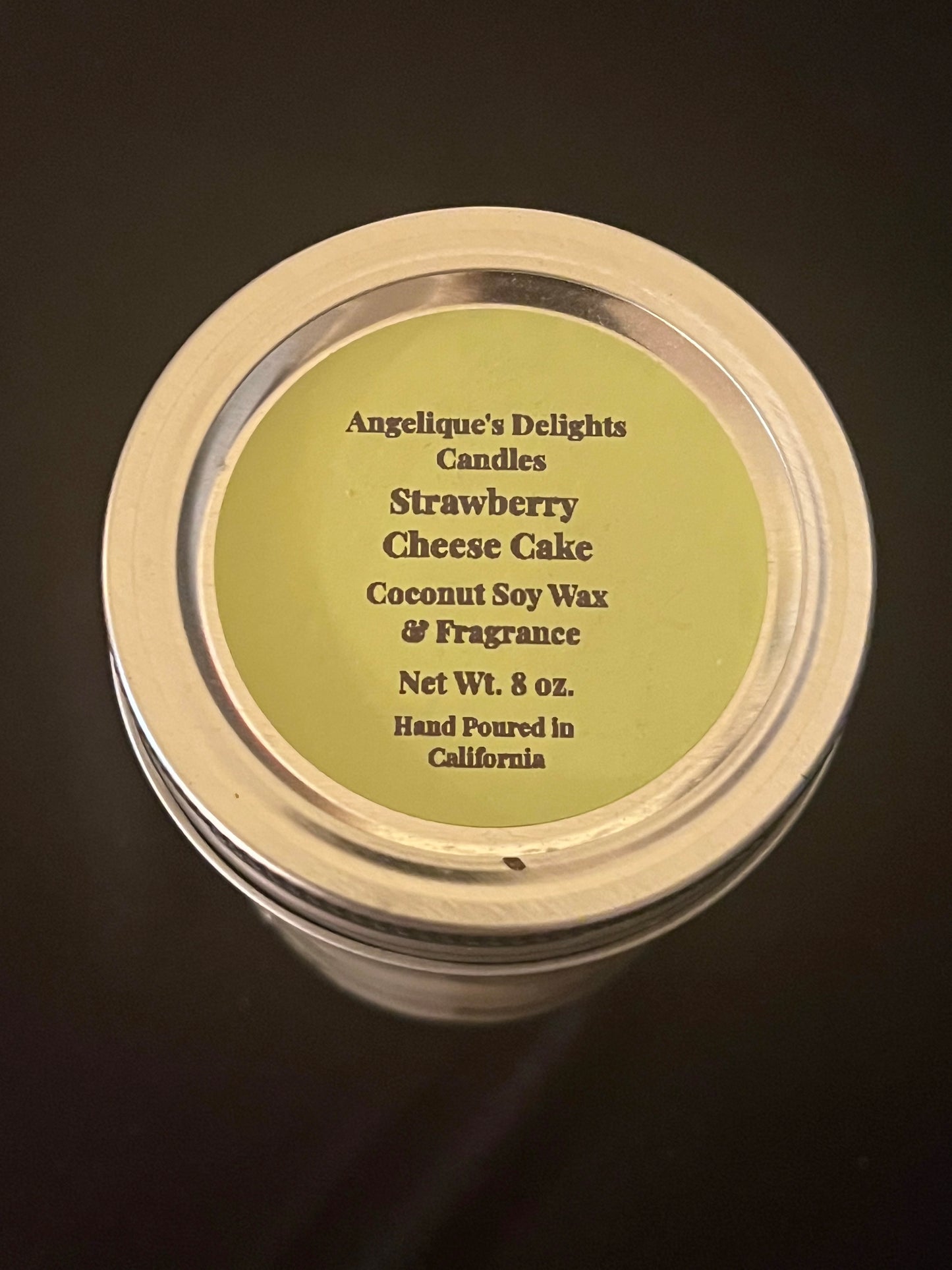 Strawberry Cheesecake Candle - 8 oz.