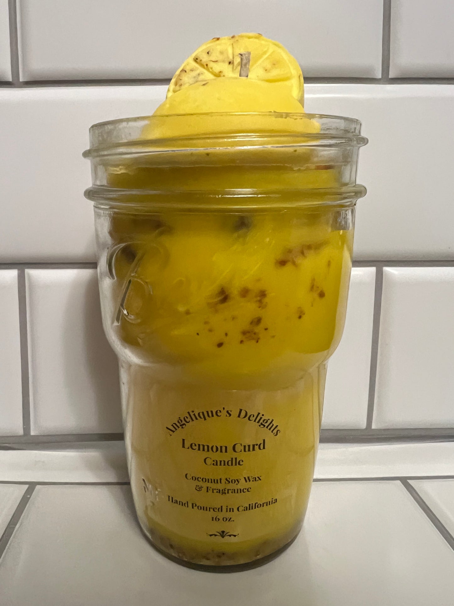 Lemon Curd Candle