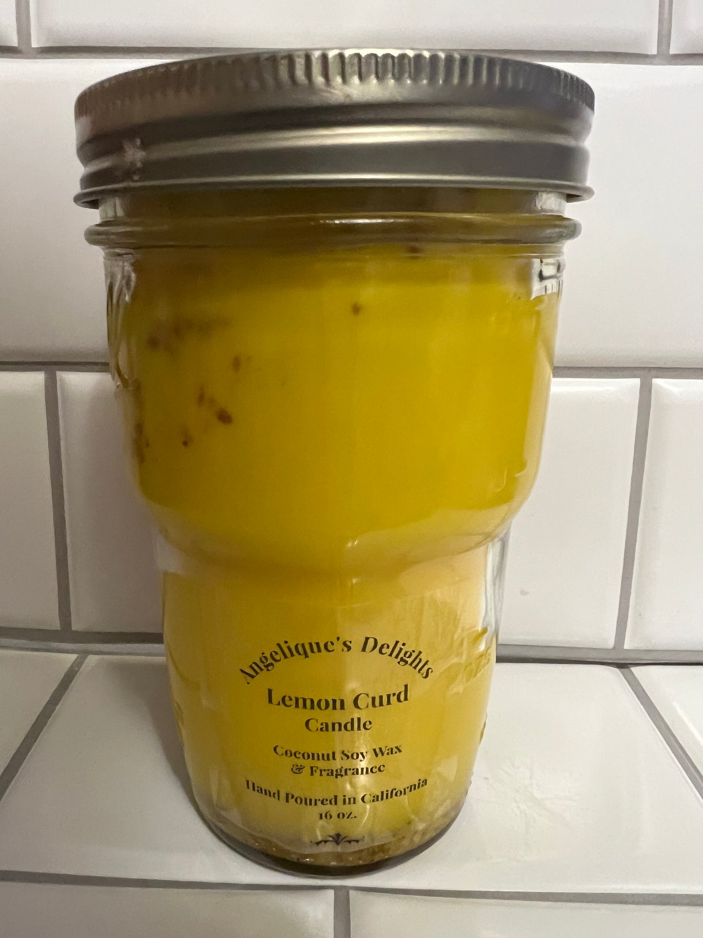 Lemon Curd Candle