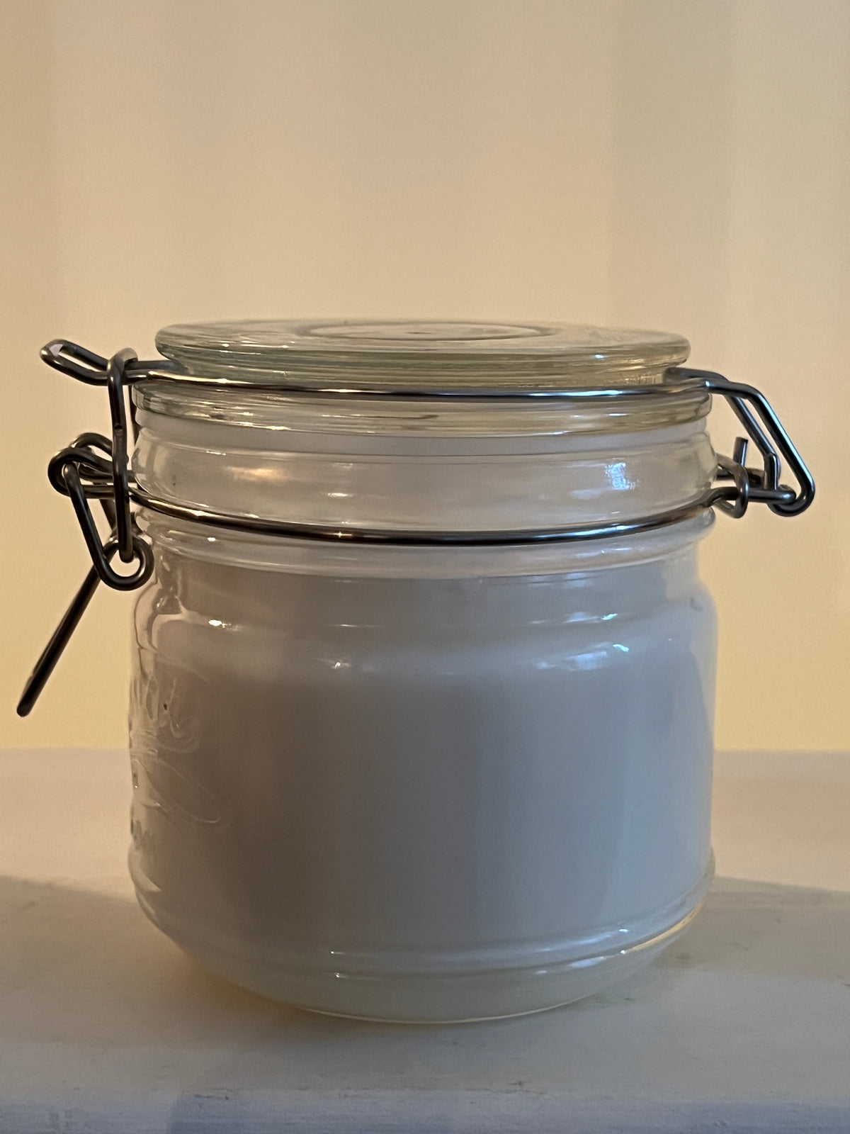 Round Mason Jar Candle