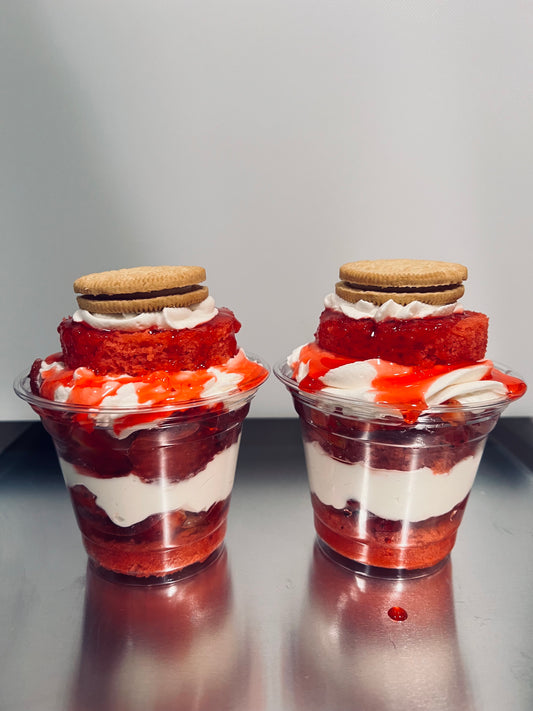 Strawberry Shortcake 8 oz. Mason Jar
