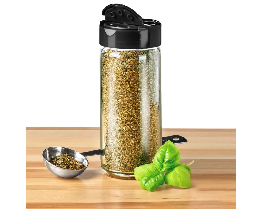 Glass Bath Salts Jar