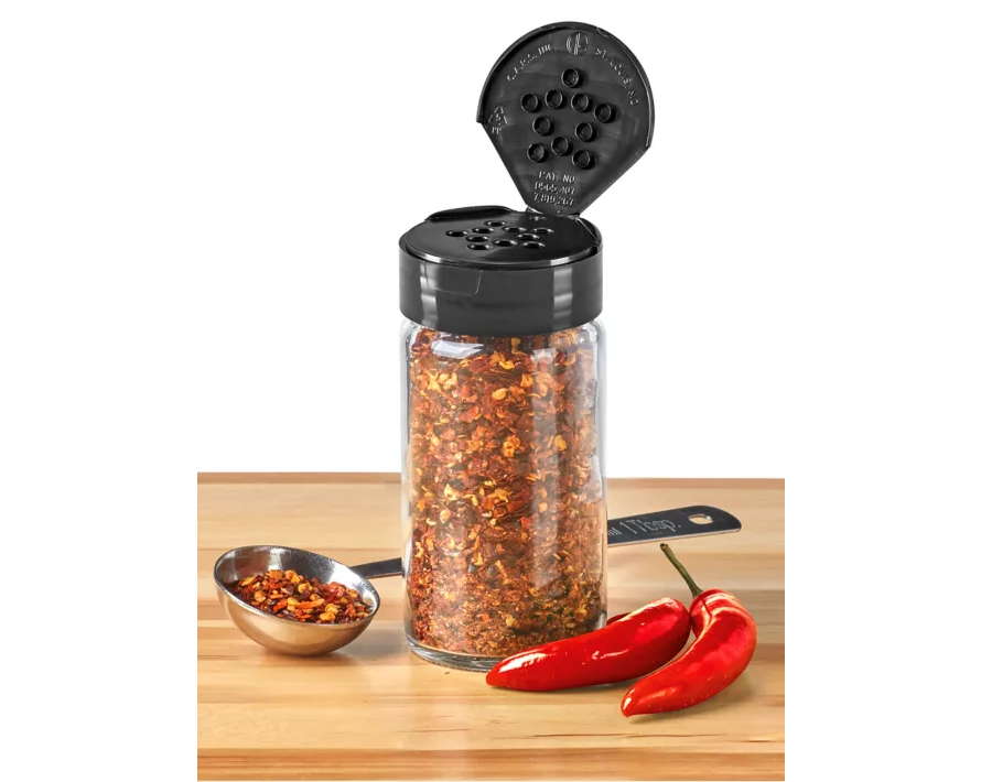 Glass Bath Salts Jar