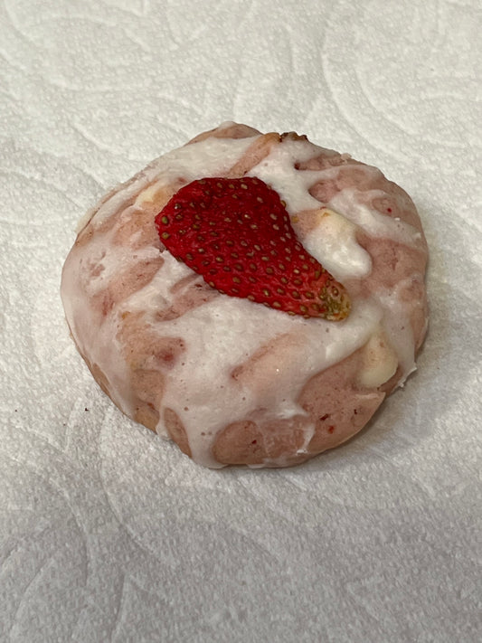 Strawberry Iced Cookie - Digital Recipe